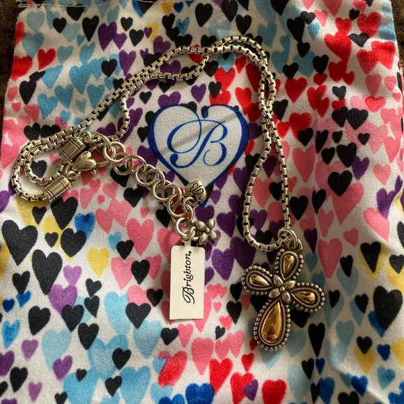 NWT Brighton Reversible Cross Necklace - Picture 3 of 4